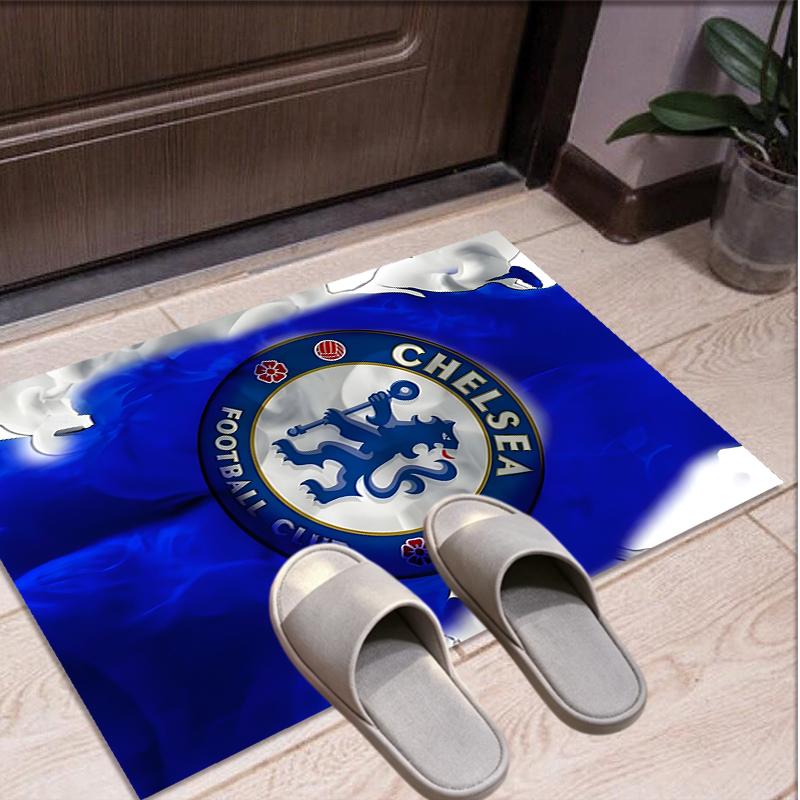 Chelsea F.C Pattern Rug, Indoor/Outdoor Mat, for Picnic, Gameroom, Bedroom, Office, Living Room, Home Decor Carpet, Birthday Gift