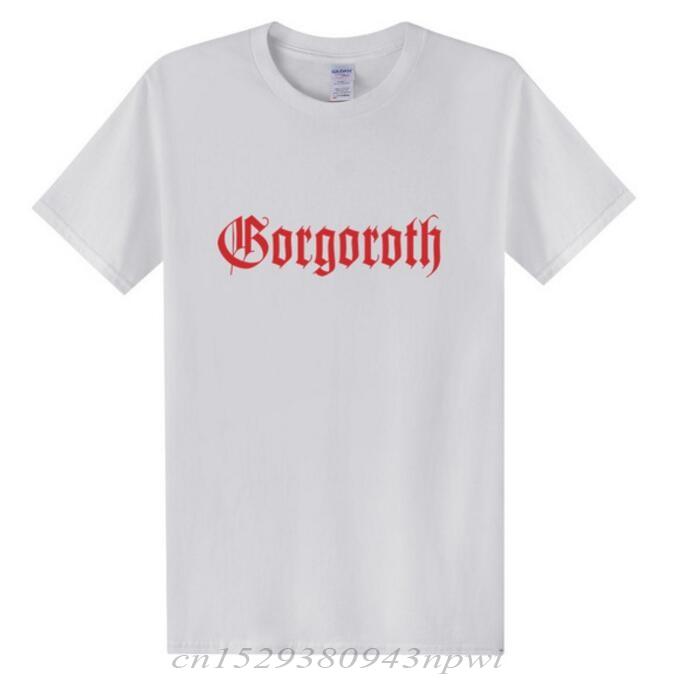 GORGOROTH Футболки Мужские Рок-группа Трэш Блэк СМЕРТЬ ХЭВИ-МЕТАЛ ПАНК Рэп Сумерки Идолов Футболка