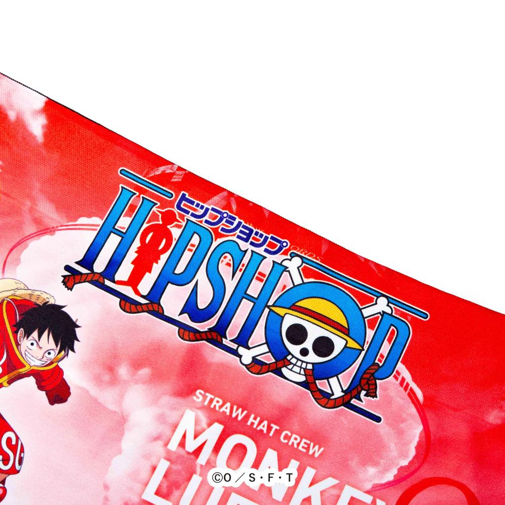 One Piece Boxer Polyester Seamless Monkey Set [Hip Shop] Shorts, Unisex, Underpants, D. Luffy, 2-Piece