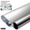 50 X 300cm Universal Uncut Car Vehicle Window Mirror Silver Chrome Tint Film Home Windows Glass Stickers Car Exterior Accessories
