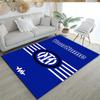 Inter Milan Customize Your Name Floor Rug Office Rug Suitable for Balcony Foyer Dining Room Entryway Antislip Carpet Decorate Offices Spiritual Gift
