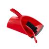 Leecroft SCOOPA Dustpan & Brush Stiff Red