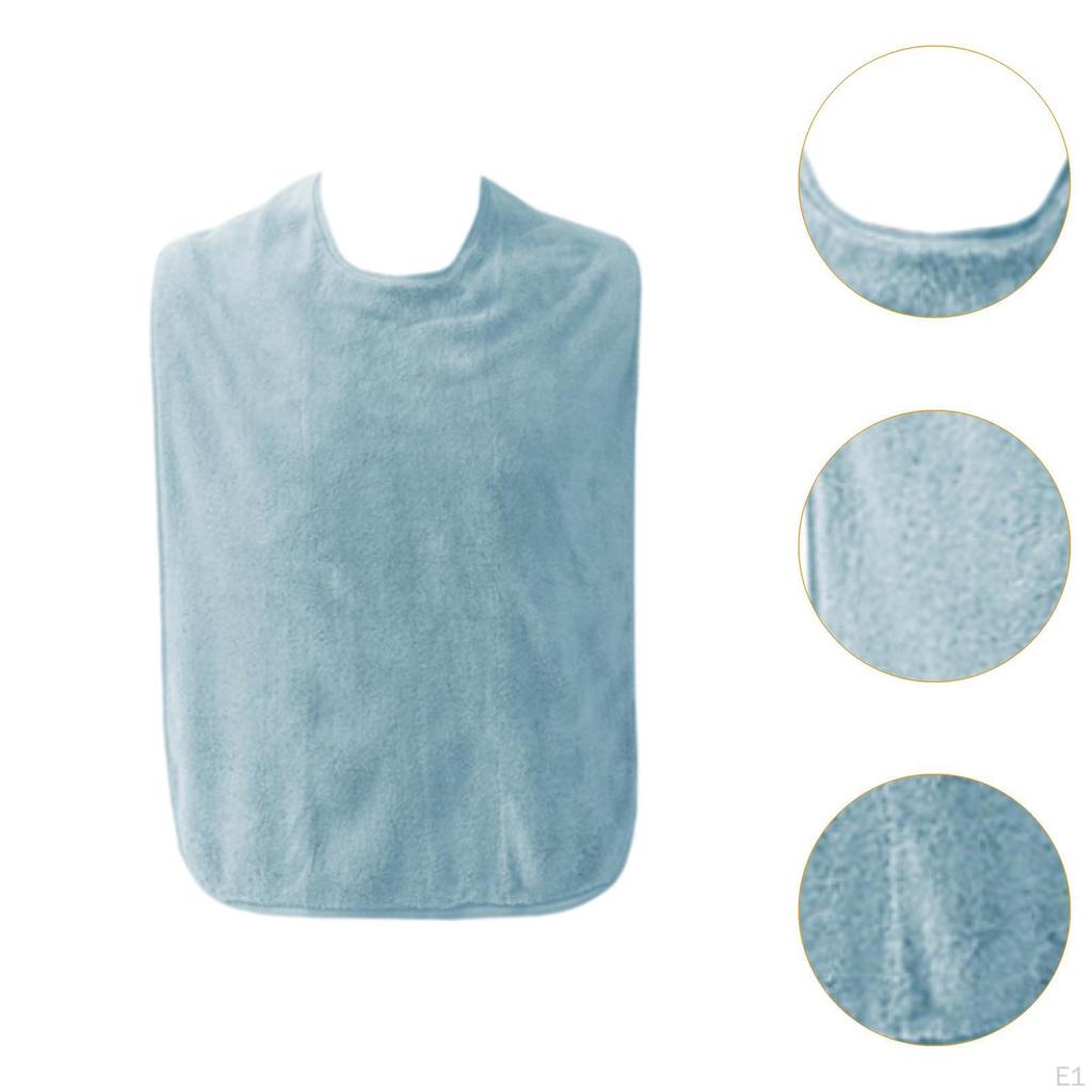 Нагрудники для взрослых для еды, защитный чехол для еды, моющийся, для пожилых людей, нагрудник для пожилых людей