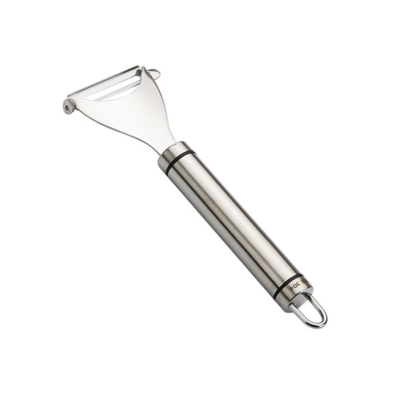 Двусторонняя овощечистка из нержавеющей стали для картофеля и яблок, нож для чистки моркови, фрукторезка, острая терка, кухонные гаджеты