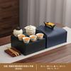 Travel tea set rich peony set express cup portable outdoor business trip kung fu teapot teacup business gift