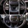 Декоративная накладка на руль автомобиля, рамка, наклейки для Dodge Challenger Dodge Charger 2015-2022, молдинги для интерьера
