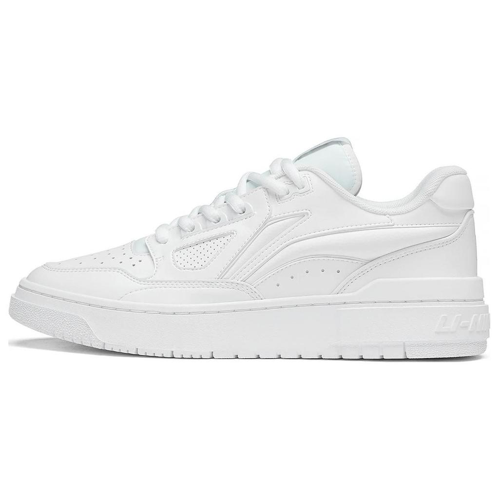 Li Ning Rookie 2 BadFive Нескользящие Нескользящие Низкие Кеды для Скейтборда Мужские Белые ABCT023-1