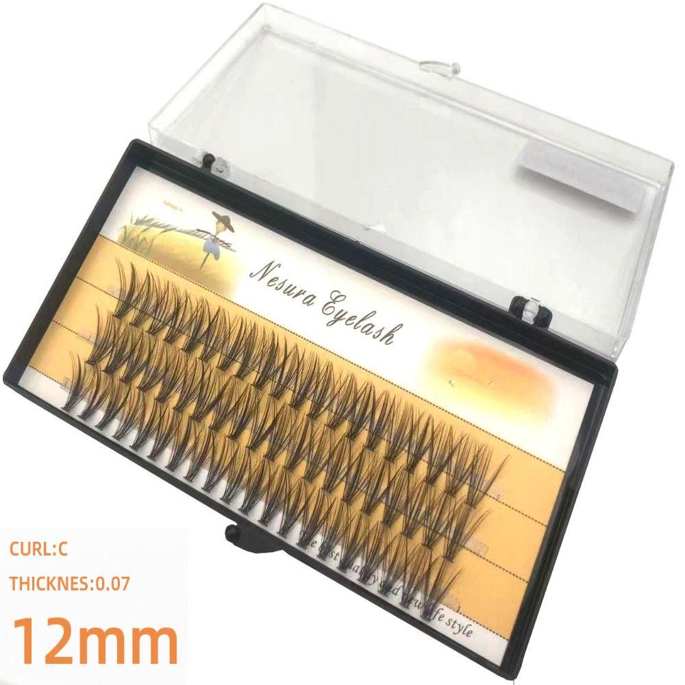 Hot Natural Thick lashes Eye Makeup Tool 20D Individual Eyelash Imitation Mink Fake Eyelashes