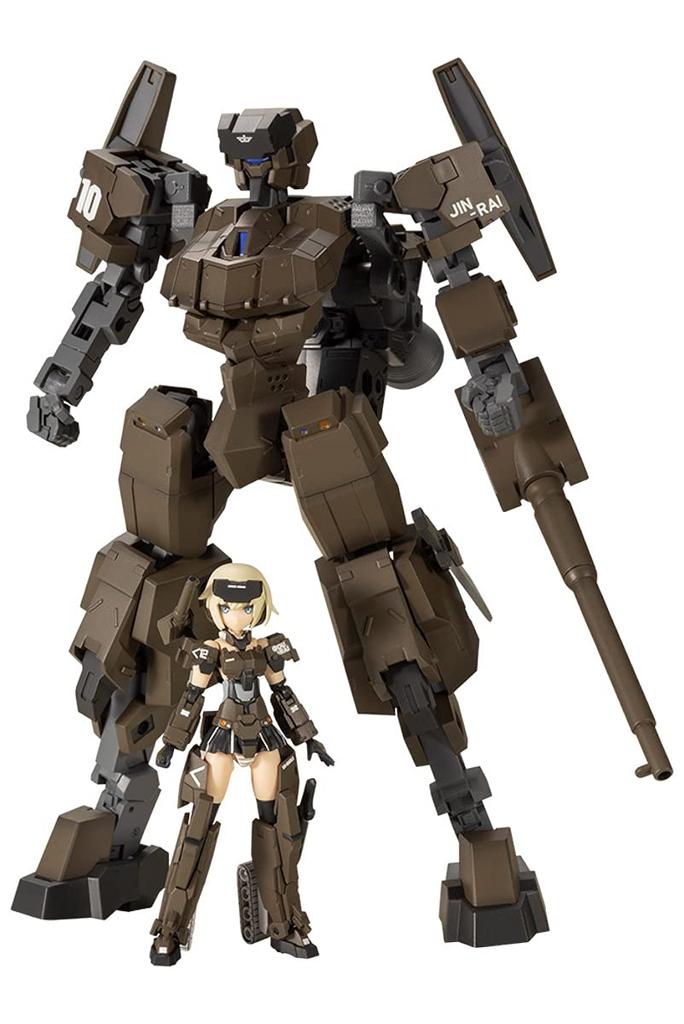 Kotobukiya Frame Arms Girl Hand Scale Gourai with Jinrai Armor Height 173mm NON Scale Plastic Model FG106 Approx.