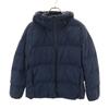 Seamless Down Jacket L Navy Women Used