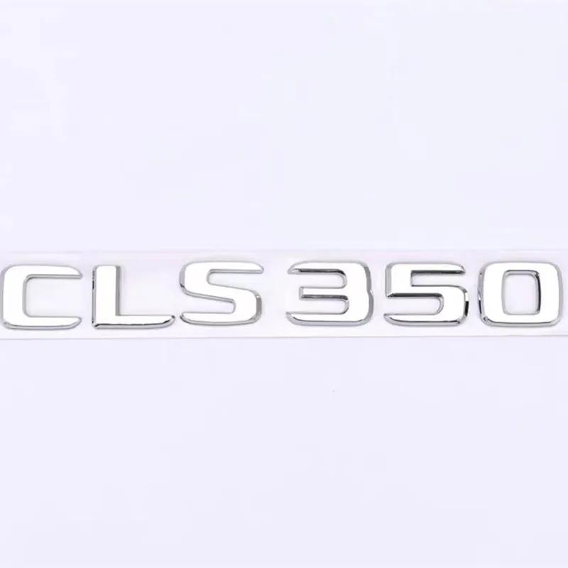 AASV1 3D gloss black silver ABS Fit for Mercedes-Benz new letter CLS260 CLS300 CLS320 CLS350 CLS400 digital sticker rear badge