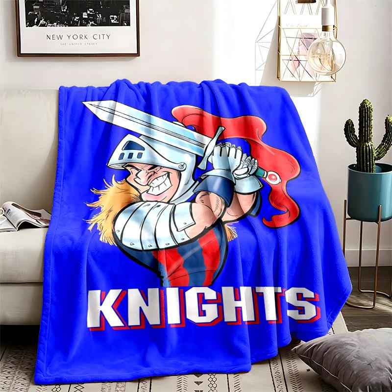 Newcastle Knights Theme Blanket Suitable For Beds Sofas And Camping Perfect For Both Men And Women Comfortable Bedding All Year Round