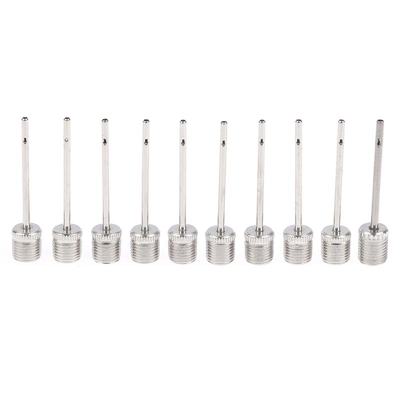 10 шт. Игла для накачивания спортивных мячей из нержавеющей стали для футбола