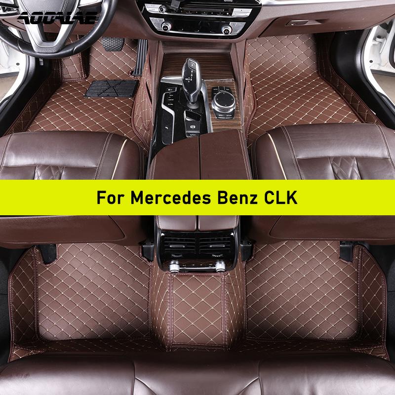Автомобильные коврики для Mercedes Benz CLK C209 A209 2002-2010 Автомобильные коврики для ног Coche Аксессуары