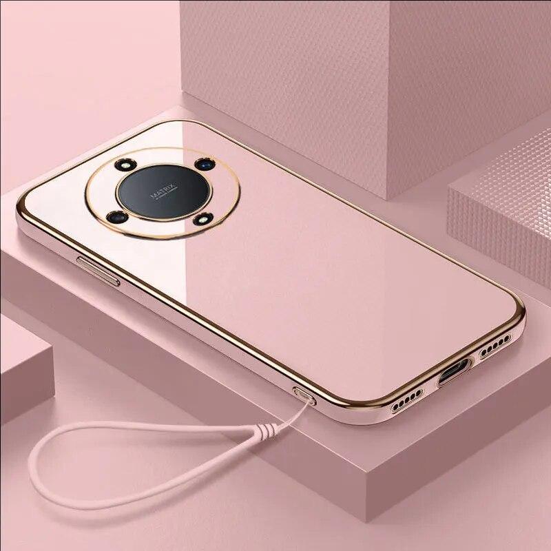 Чехол для Honor Magic 5 lite Honor X30, чехол для телефона V20 V30 X20 X40 X30, роскошный противоударный чехол с квадратным покрытием, чехол