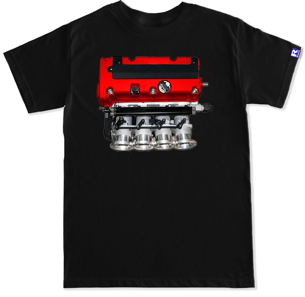 JDM K20 ITB RSX Integra Civic Type R Si RBC Впускной коллектор Двигатель Двигатель T-SHIRT Унисекс T-Shirt