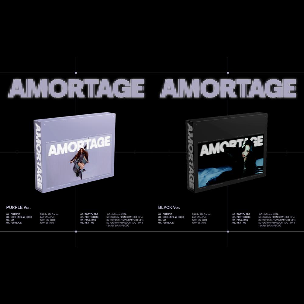 JISOO Mini Album AMORTAGE Exclusive Edition
