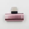 Двойной USB Type C для наушников Aux адаптер-разветвитель аудио разъем для зарядки