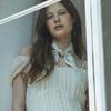 ANA MAISON Creamy Cloud Twilly Silk Scarf [PMT-1422]