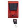 Solar-Powered Wireless Motion Sensor Alarm with Sound and Light for Anti-Theft and Animal Repellent