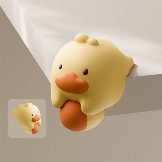 4Pcs Animal Furniture Corner Protector Anti-collision Baby Proof Soft PVC Self-adhesive Bear