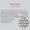 127-Key Neo XDA Height Gaming Keycaps with Russian & Korean Phonetic