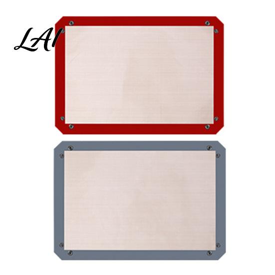 Baking Mats with Snap Buttons Transformable Snap‑Up Silicone Mat Multi‑Purpose Food Tray Heat‑Resistant Nonstick Pastry Rolling Sheet