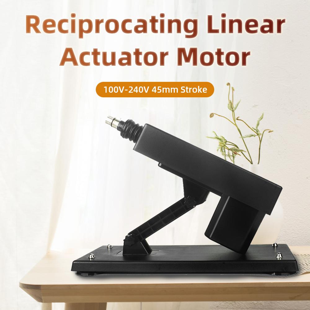 Мини Телескопический Линейный Актуатор 3XLR Электродвигатель постоянного тока Телескопический Линейный Актуатор Возвратно-поступательный Механизм Разъем