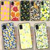 Summer Fruit Lemon Case For Samsung Galaxy A34 A54 A14 A12 A22 A32 A52 A51 A71 A50 A53 A73 A13 Back Cover