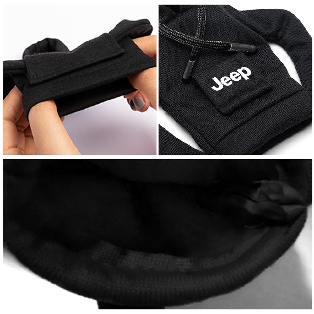 Hoodie Car Gear Shift Knob Cover Manual Handle Change Lever Cover For Jeep Renegade Compass Wrangler jk Grand Cherokee Rubicon AKV1