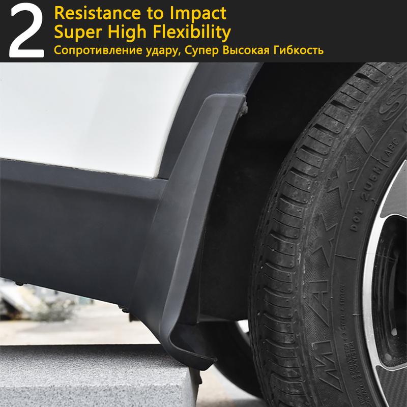 For Toyota 4Runner N500 Accessories 2025 2026 2027 Car Front Rear Wheel Mudguard Mudflap Anti-slip Fender Mud Flaps Guard Cover