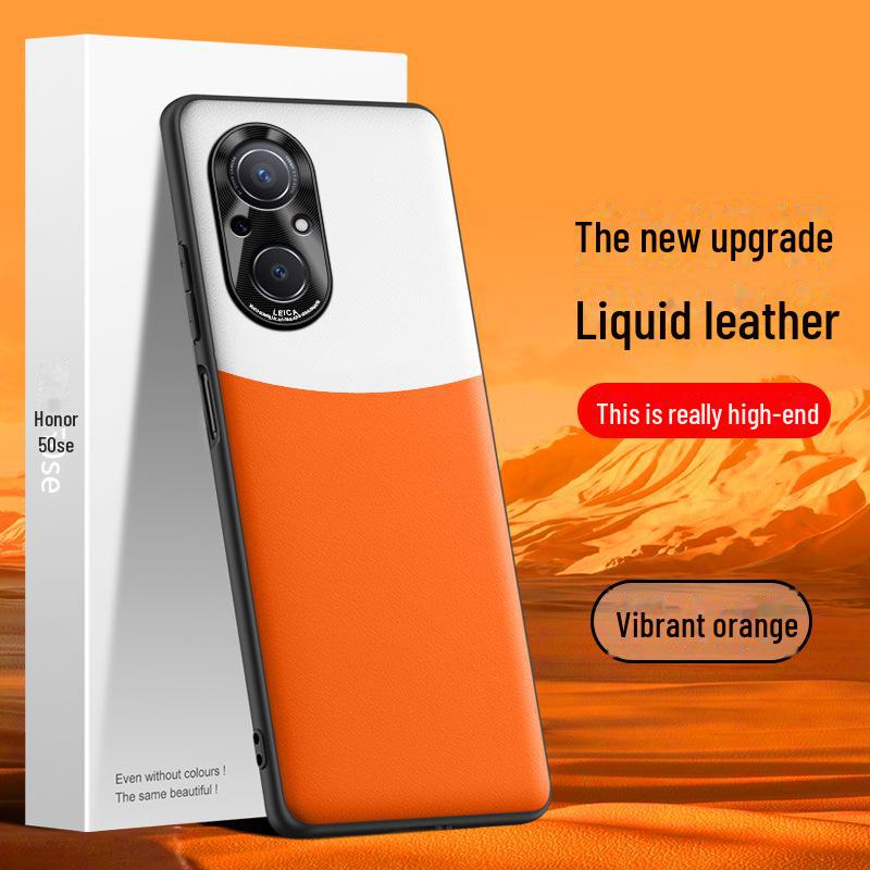 Чехол из жидкой кожи Honor 50se: Защитный чехол от падения и обрастания