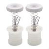 2 Pack Washing Machine Drain Valve Cores Sealing Plugs Replacement Parts Accessories