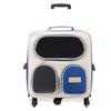 Multifunctional Pet Suitcase Large Capacity Dog Travel Bag Outdoor Collapsible Cat Carrier on Trolley Lightweight Cat Transport