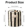 Vintage Striped Ceramic Mug Creative Double Spout Sharing Couple Cup For Coffee & Tea, Office Breakfast Cup
