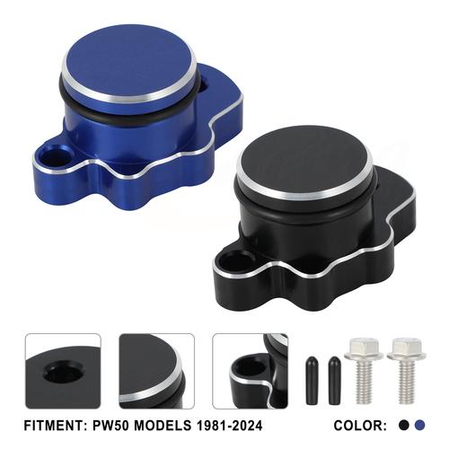 For PW50 Models 1981-2024 Oil Pump Cover Motorcycles Accessories Tapas De Puerto Engine 6061 Aluminum Dirt Pit Bike Motocross