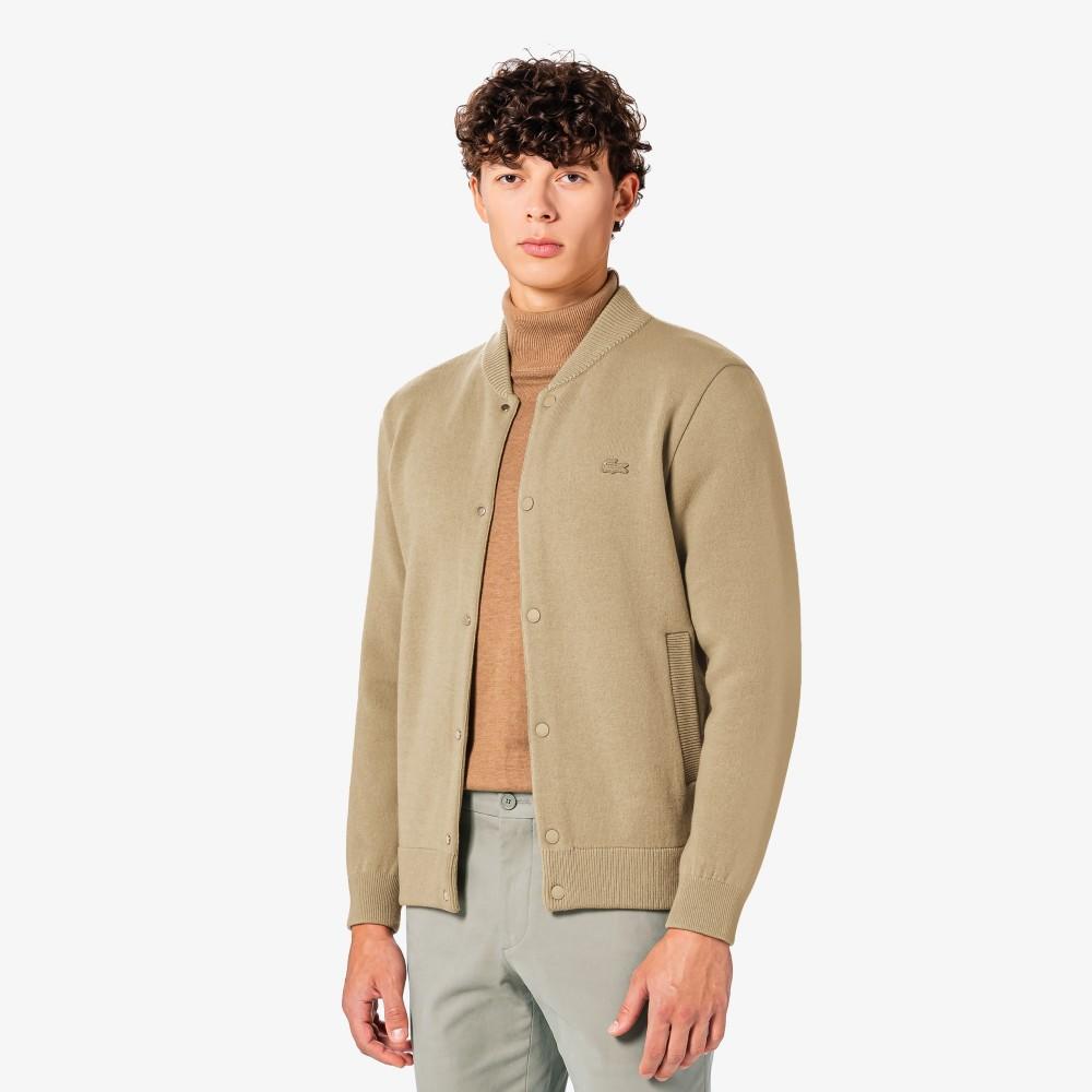 [lacoste] Men's Double-Face Stadium Cardigan AH331E-55N02S