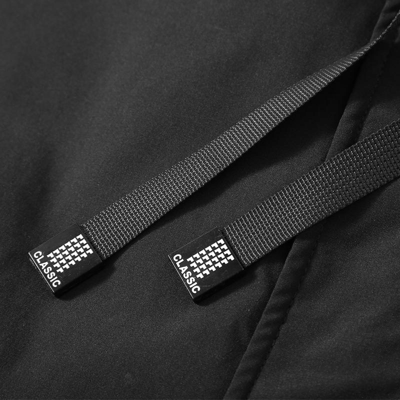 Большие размеры S-8XL Зимние безрукавки парки Мужская верхняя одежда Водонепроницаемая Модная Мужской теплый жилет с капюшоном