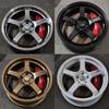 Высокопроизводительные гоночные диски 5x114.3 5x120 5x112 Плавная форма 17-22 дюйма Алюминиевый сплав 5 отверстий для спортивных автомобилей