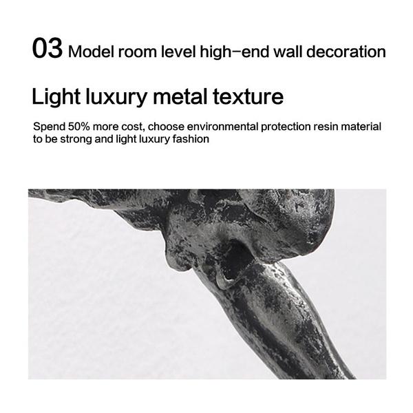 Художественный Настенный Декор Восхождение Смола Висит Домашняя Мебель Творческий Скалолазание Настенное Крепление Рисунок Бар Настенные Украшения Настенный Фон Настенные Украшения