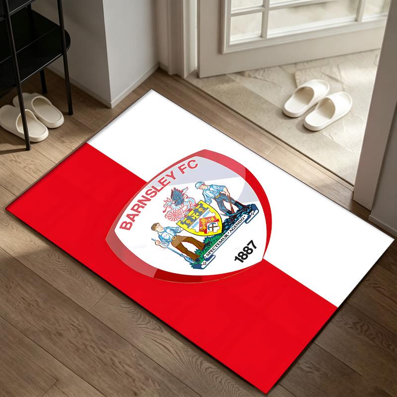 Barnsley FC A rug suitable for office chair areas living rooms and computer desks perfect for home offices and an ideal holiday gift