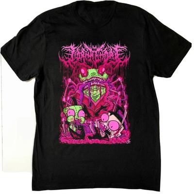 Горячая Популярная Группа Lorna Shore Invader Черная S-5XL Футболка SN494 Унисекс Футболка