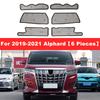 2015-2021 Для Toyota Alphard Vellfire 30 Сетка-решетка от насекомых Защитная от комаров Сетка в середину радиатора Модификация передней части
