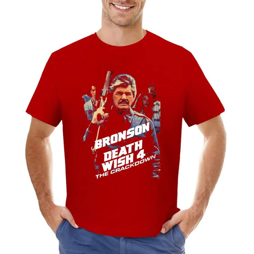 Death Wish 4 The Crackdown Classic T-shirt kawaii clothes vintage clothes mens vintage t shirts