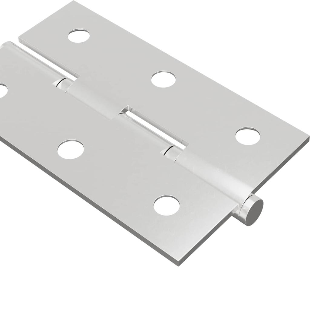 Universal Hinge Set 12 pcs Silver 58 x 35 x 1 mm Steel