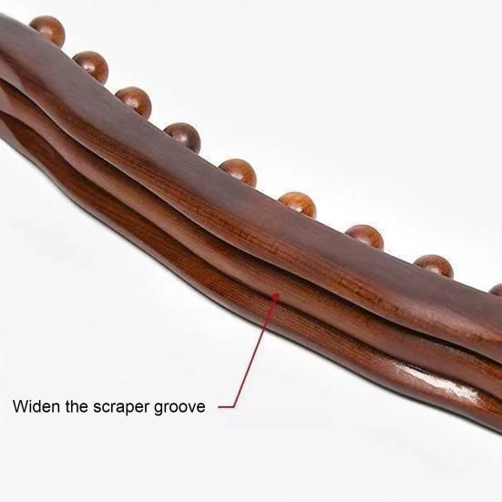 Палочка Гуа Ша Инструмент для массажа для расслабления мышц Палочка для скребкового массажа для спины живота плеч Расслабление фасций