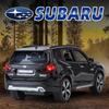 1/30 Subaru Forester Внедорожник Сплав Мускул-кар Модель Звук и Свет Оттяни Назад Детская Игрушка Коллекционные Предметы Подарок на День Рождения