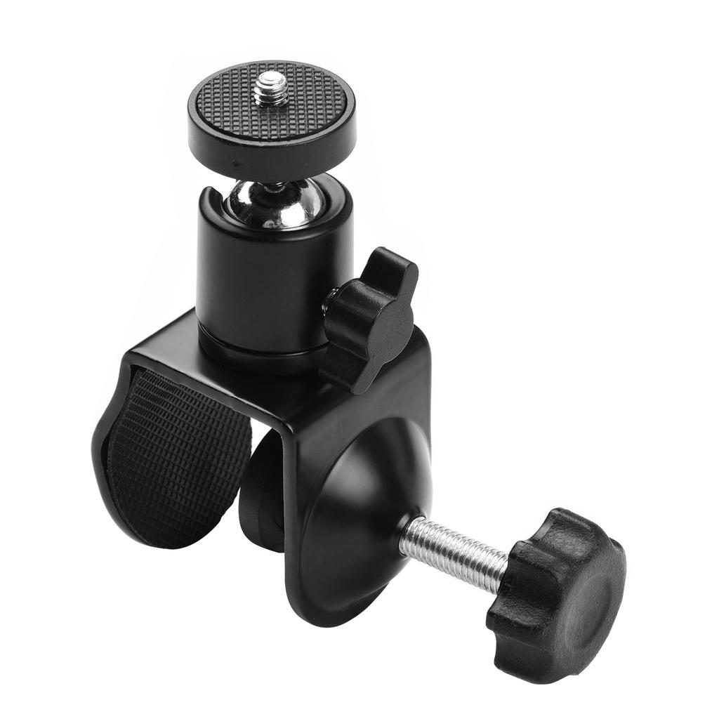 Super Clamp Mount U shaped Fixing Clamp with Rotatable Ball Head for LED Light Camera Microphone