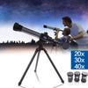 20X 30X 40X Astronomical Telescope Portable Travel Telescope Monocular HD Moon Space Planet Observation for Children Gifts