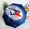 Toronto Jays Umbrella 8-Frame for Travel, Camping, Casual Lightweight Portable Umbrella, Essential for Every Family Holidays Gift